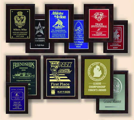 Brass Plaques (Laser Engraved)